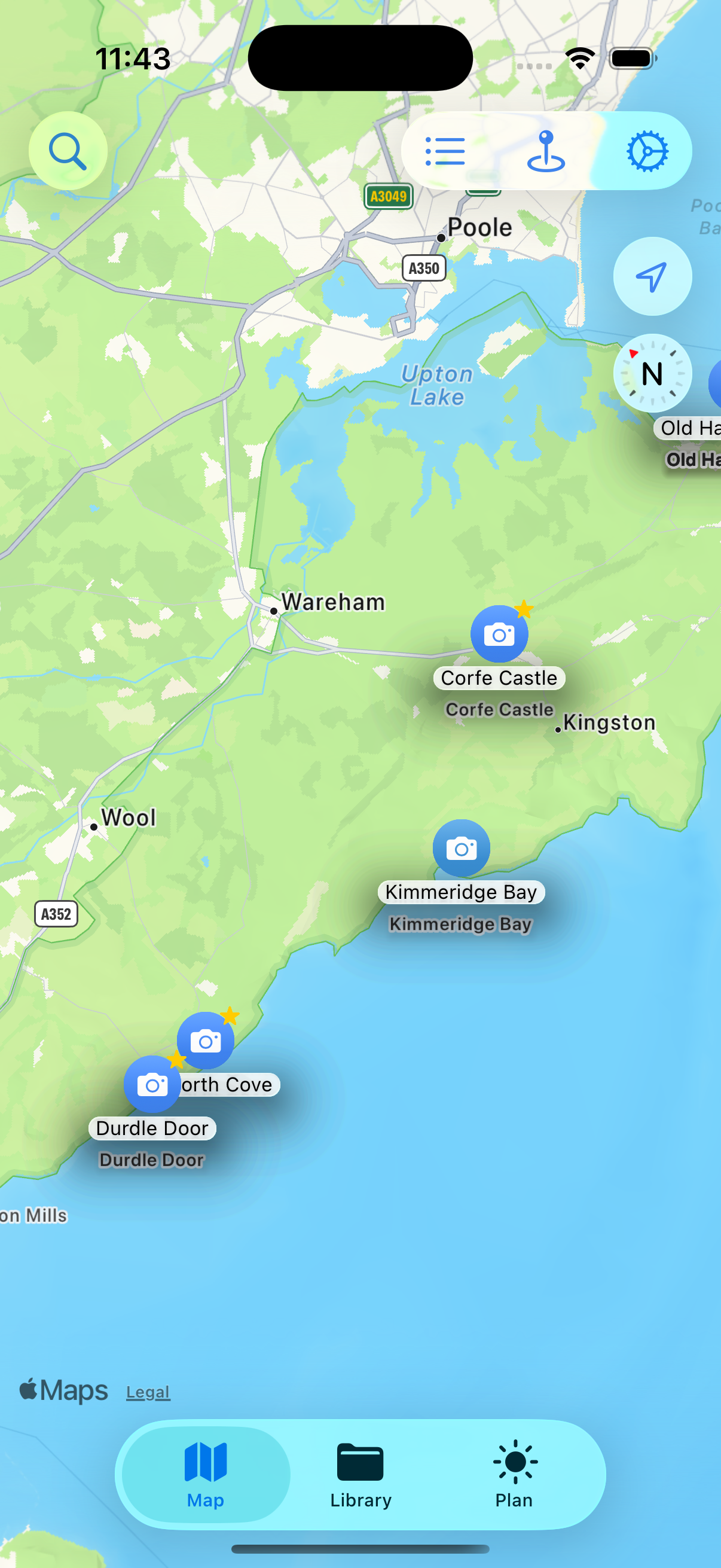 PhotoPlanner app screenshot